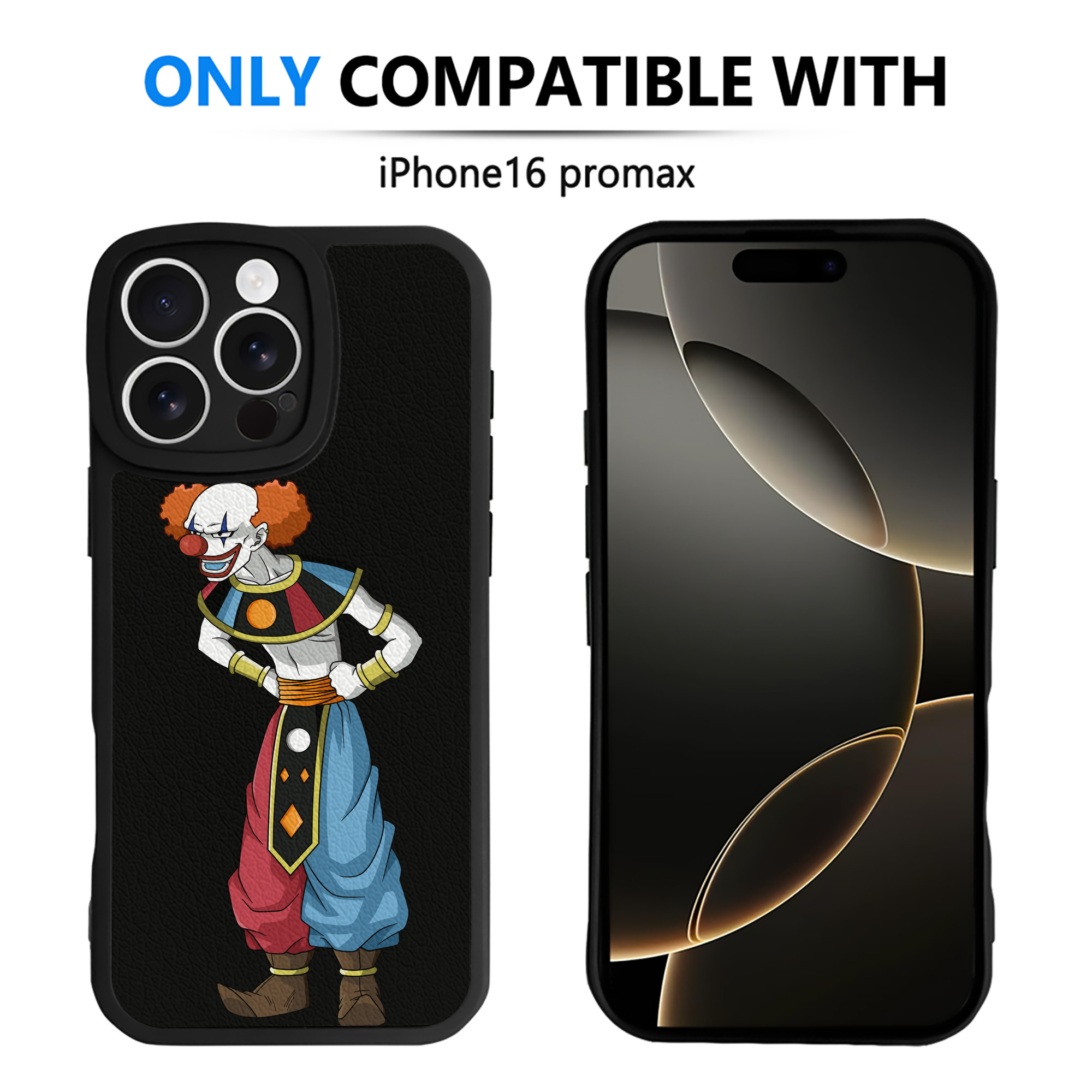 （画像用） ドラゴンボール DRAGON BALL 【iPhone 16シリーズ対応】シリコンスマホケース（レザー調） 材質：シリコン